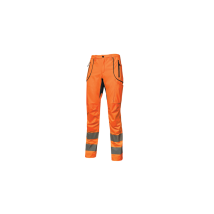 Pantalon De Travail Ren Hv Orange Fluo - U-power - Taille 52 - Vet Sécurité