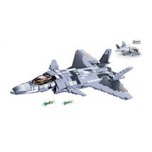 Chiński samolot 2 w 1 j-20 chengdu modelbricks m38-b0931 - sluban