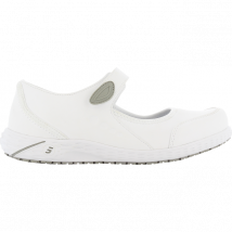 Baleriny nilda esd src białe - safety jogger professional 37