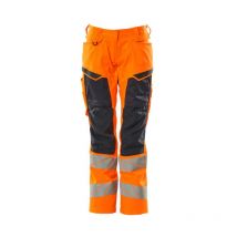 Pantalon Avec Poches Genouillères Accelerate Orange/marine - Mascot