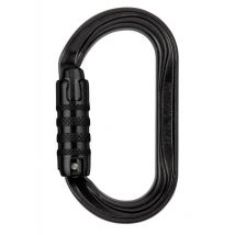 Mousqueton Oxan Triact-lock Noir - Petzl - Vet Sécurité