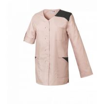 Tunique Femme Manches Longues Flavie Rose Et Anthracite - Robur - Taille L - Vet Sécurité