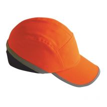 Casquette Anti-heurt Visière Longue Orange - Portwest - Vet Sécurité