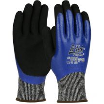 Lot De 12 Gants G-tek Polykor Anti-coupure D Bleu - Pip - Taille M-8 - Vet Sécurité