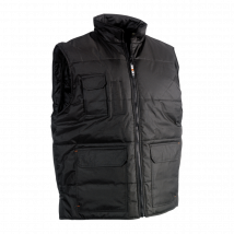 Gilet De Travail Neptune Noir - Herock - Taille 3xl - Vet Sécurité