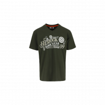 T-shirt Manches Courtes Barber Kaki Foncé - Herock - Taille S - Vet Sécurité