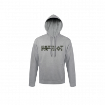 Sweat-shirt Patriot Noir Gris Chiné - Army Design - Taille S - Vet Sécurité