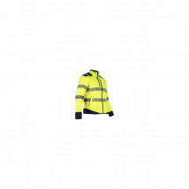 Veste Polaire Hv Authentic Jaune Fluo Et Marine - Lma - Taille S - Vet Sécurité