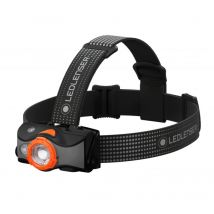 Lampe Frontale Rechargeable Led Outdoor Mh7 Noir/orange - Led Lenser