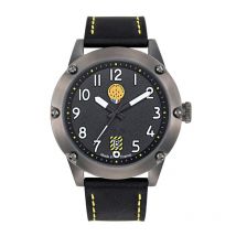 Montre Homme Cuir Noir Tarmac 701 M23 - Patrouille De France - Vet Sécurité