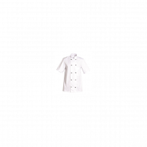 Veste De Cuisine Manches Courtes Fabrice Blanc - Snv - Taille M - Vet Sécurité