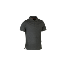 Polo Manches Courtes Levi Gris Chiné Foncé - Herock - Taille M - Vet Sécurité