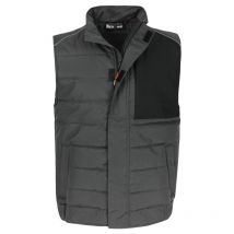 Gilet De Travail Diomedes Charbon Et Noir - Herock - Taille Xl - Vet Sécurité
