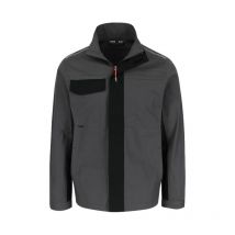 Veste De Travail Drago Charbon Et Noir - Herock - Taille Xl - Vet Sécurité