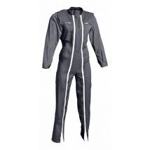 Combinaison De Travail Double Fermeture Victor Gris - Snv - Taille 2xl - Vet Sécurité