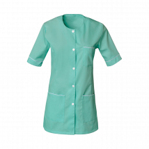 Tunique Femme Manches Courtes Taylor Vert Nil Et Blanc - Snv - Taille Xl - Vet Sécurité