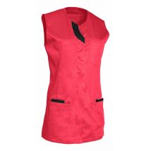 Tunique Femme Sans Manches Lila Rose Et Noir - Snv - Taille Xs - Vet Sécurité