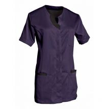 Tunique Femme Manches Courtes Lila Bleu Shadow Et Noir - Snv - Taille 3xl - Vet Sécurité