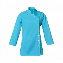 Tunique Femme Manches Réglables Odile Bleu Et Blanc - Snv - Taille Xl - Vet Sécurité