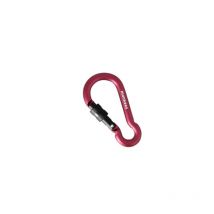 Mousqueton Forme Poire Verrouillage à Vis (8 X 80 Mm) Rouge - Munkees - Vet Sécurité