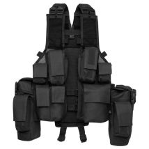 Gilet Tactique Noir - Brandit - Vet Sécurité
