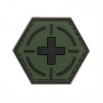 Naszywka tactical medic zielona - jtg