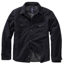 Veste En Flanelle Matelassée Noir - Brandit - Taille M - Vet Sécurité