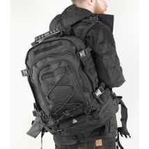 Sac à Dos Modulable 45/60l Noir - Ares - Vet Sécurité