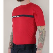 T-shirt bezpieczeństwo pożarowe stol - czerwony - force series 4xl