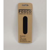 Lacets Noir De 180 Cm - Fosco Industries - Vet Sécurité