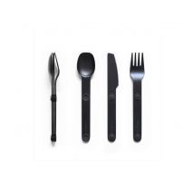 Set Individuel De Couverts Magnétiques Noir - Full Windsor - Vet Sécurité