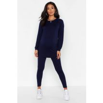boohoo Femmes Ensemble de Detente pour Maternite et Allaitement | Marine | Taille: 36