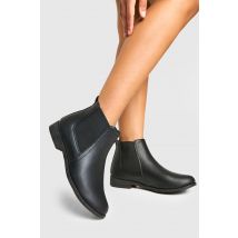 Bottines Chelsea Plates - Noir - 39, Noir