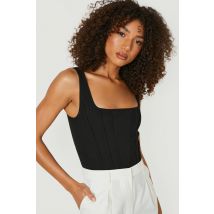 Body Corset Pour Femmes De Grande Taille - Noir - 44, Noir