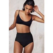 Culottes Sculptantes De Soutien Sans Couture À Taille Haute - Noir - S, Noir