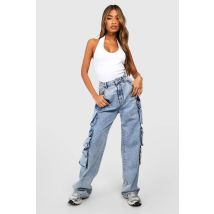 boohoo Femmes Debardeur Côtele Dos Nu | Blanc | Taille: 36