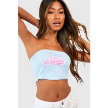 Bandeau Imprimé Los Angeles - Bleu Clair - 40, Bleu Clair