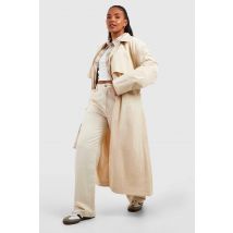 Grande Taille - Trench En Nylon - Gris Pierre - 54, Gris Pierre