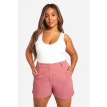 "Plus" Tailored Short - Mauve - 56, Mauve