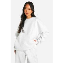 Sweatshirt Oversize Brodé Dsgn Studio - Gris - L, Gris