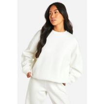 Sweatshirt Oversize Brodé Dsgn Studio - Blanc Écru - L, Blanc Écru