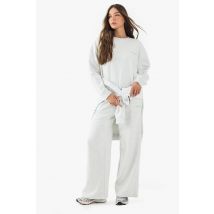 Dsgn Studio Joggeur À Jambe Droite Brodé - Gris - Xs, Gris