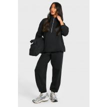 Dsgn Studio Jogger Surdimensionné À Poignets Brodés - Noir - Xs, Noir