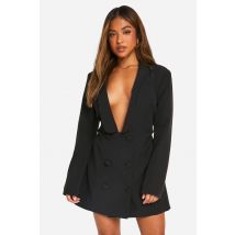 "Petite" Combinaison Short-Ajustée Plongeante Pour "Petite" Taille - Noir - 44, Noir