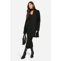 Jupe Midaxi En Maille Douce - Noir - S, Noir