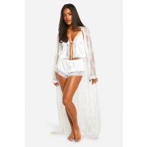 Robe De Dentelle Premium Pour Mariée - Blanc - 42, Blanc