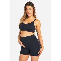 Shorts De Modelage Contour Pour Maternité - Noir - S, Noir