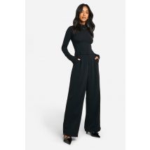 Pantalon Droit "Petite" - Noir - 34, Noir