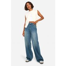 Le Jean Droit Pour Grandes Tailles - Bleu - 46, Bleu