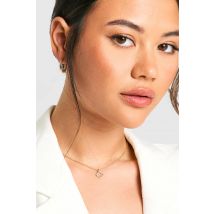 Collier Trèfle Diamante - Jaune Or - One Size, Jaune Or
